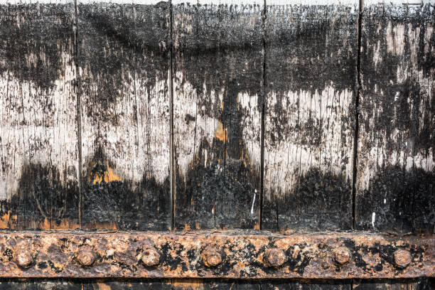 istock Aged Wood And Iron Background 1334172859