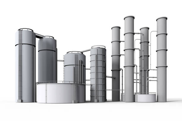 istock Oil refinery plant 1334183084