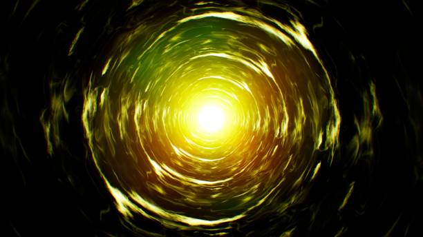 istock Abstract Spiral Yellow Energy Background 1334183308