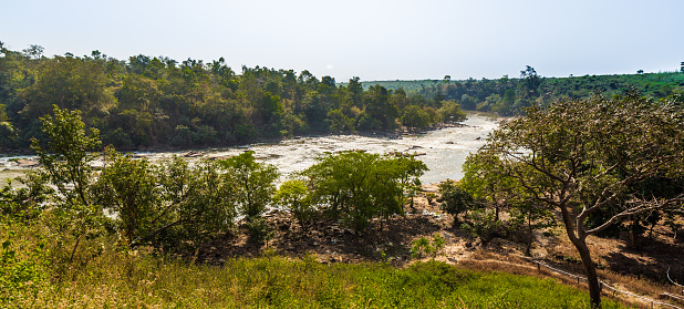 River Gurara in Niger State of Nigeria.