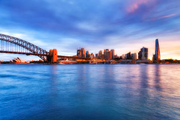 istock Sydney CBD blues point colours set 1334202540