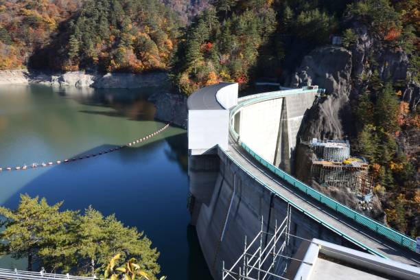 istock Setoai valley, Kawamata dam 1334203332