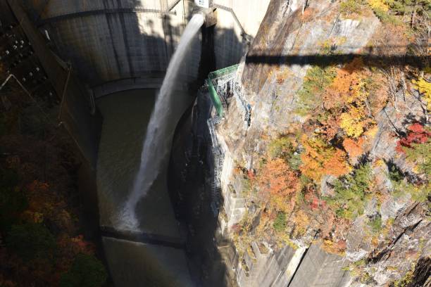 istock Setoai valley, Kawamata dam 1334203355