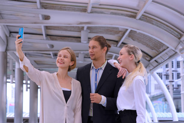 istock employee in the city. 1334204505