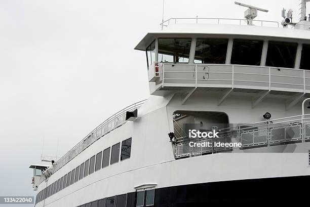 Ferry Detalle Foto de stock y más banco de imágenes de Aire libre - Aire libre, Barco de pasajeros, Blanco - Color