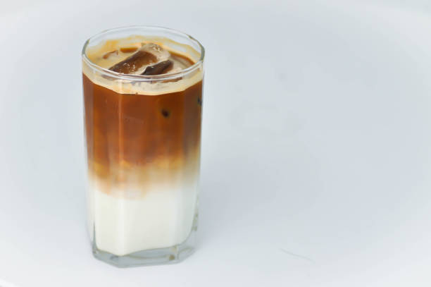 istock coffee , iced coffee or iced latte coffee in white background 1334224403