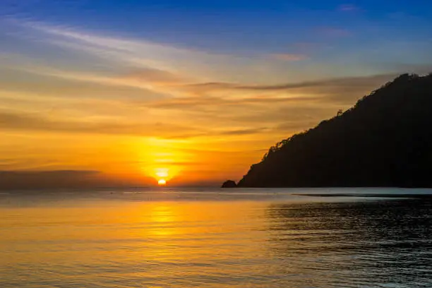 Photo of Sunset in Philippines sea view from Pico De Loro