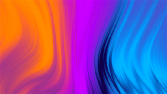 Rainbow Theme Abstract Digitally Generated Background Stock Photo -  Download Image Now - iStock