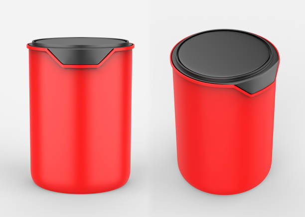 istock Paint can with a lid isolated on white background 1334236219