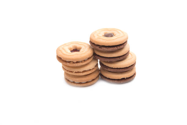 istock cookies isolated on the white background 1334237549