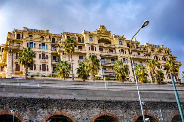 Grand Hotel Miramare in Genoa, Italy. It is designed by architect Gino Coppede at 1908.
