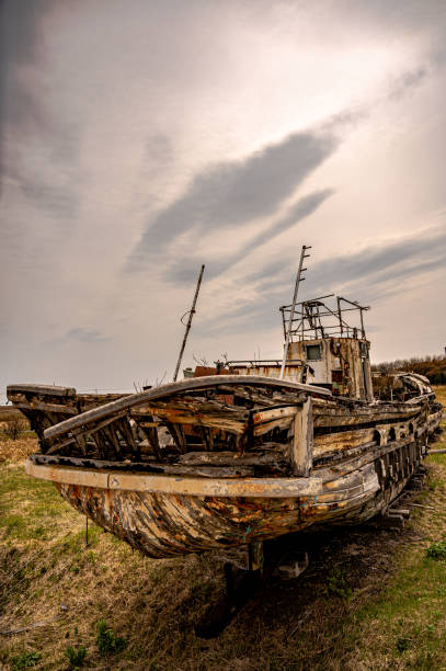istock abandoned ship in hokkaido 1334240873