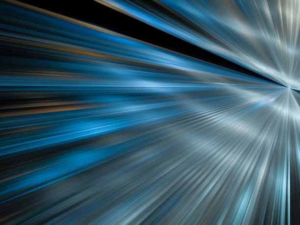 istock Abstract color dynamic background with lighting effect. Fractal wavy. Fractal art 1334241812