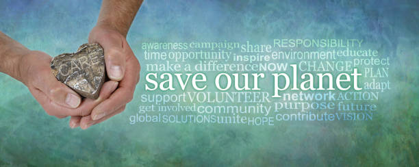 istock Save Our Planet Campaign Banner Word Tag Cloud 1334247017