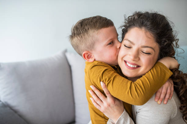 istock Boy enjoying at day out with his mother. 1334248534