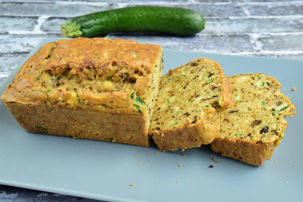 istock Homemade savoury zucchini walnut loaf bread 1334250955