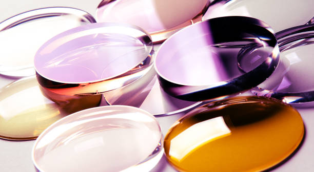 istock Lenses for glasses with anti-reflective coating 1334254214