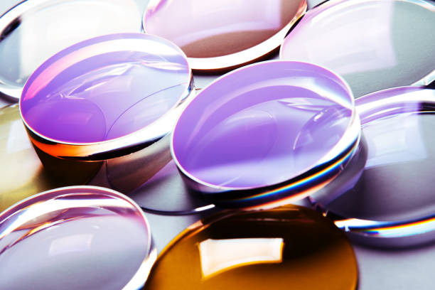 istock Lenses for glasses with anti-reflective coating 1334254215
