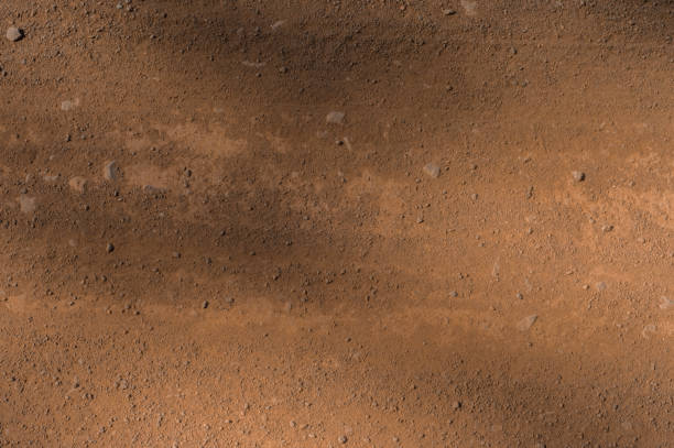 istock texture with red earth on the floor 1334255102