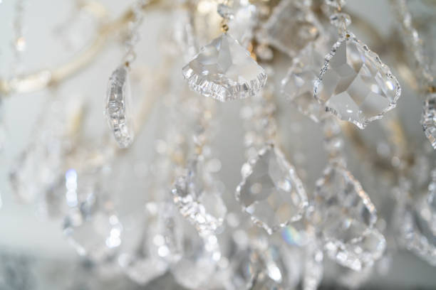 istock chandelier with sparkling crystal, background in bright colors 1334257200