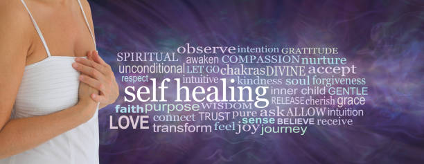 istock Female Self Healing Word Tag Cloud 1334259475