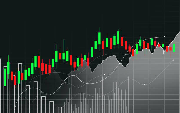 istock Stock market or forex trading graph 1334261121