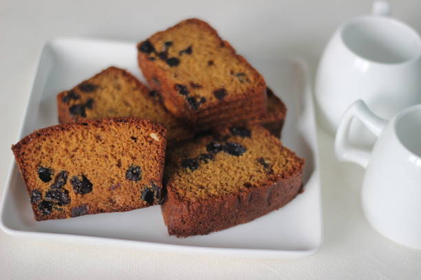 istock Spiced Rum and raisins cake made at home 1334263444