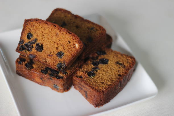 istock Spiced Rum and raisins cake made at home 1334263493