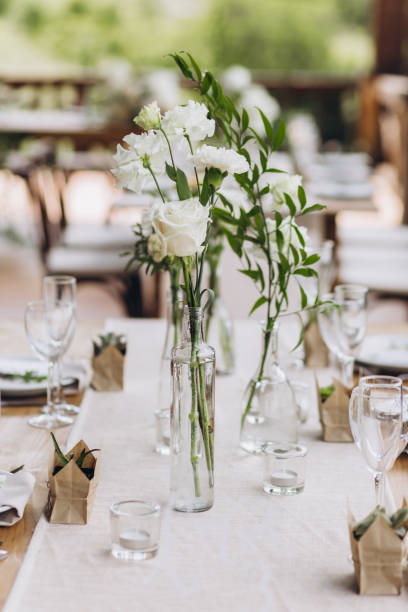 istock Boho wedding table for a newlywed banquet. 1334267071