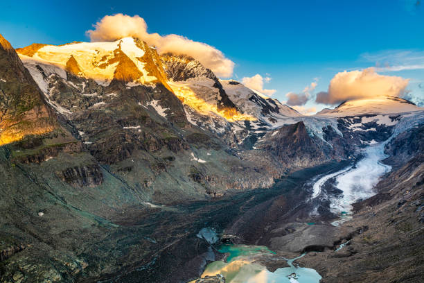 istock Breathtaking sunrise over Grossglockner and Pasterze glacier 1334268802