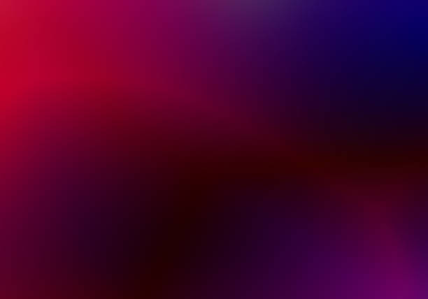 istock Dark abstract modern dynamic background with red and blue colors - modern cosmos wallpaper with rays and beautiful gradient 1334270773