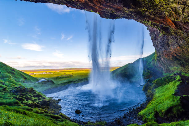istock Seljalandsfoss Waterfall  in the morning 1334271216