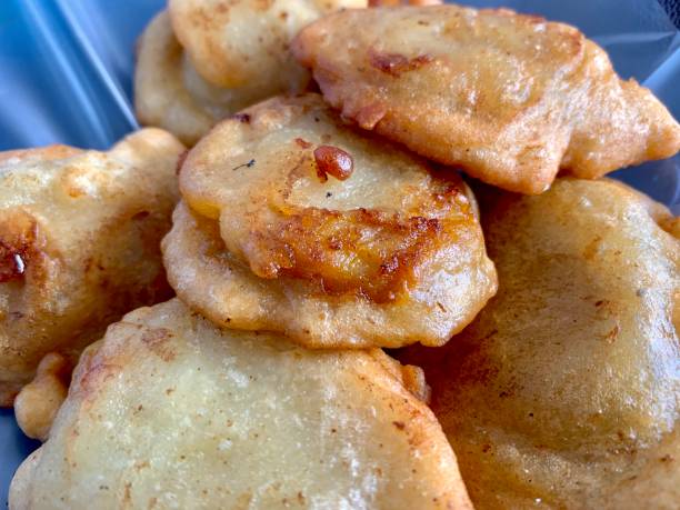 istock Sweet fried banana flour for snacks 1334287433