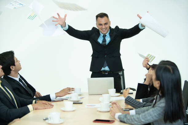 istock Stressful business poeple during meeting. 1334296155