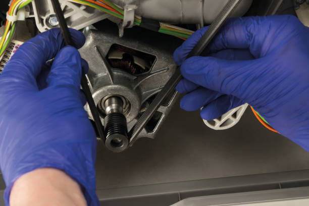 istock washing machine diagnostics, warranty service 1334313099