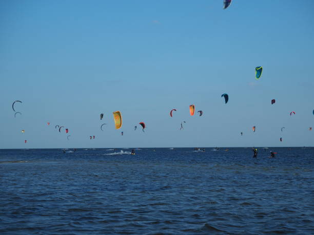 istock Kite-boarding is increasingly popular summer sport 1334320518