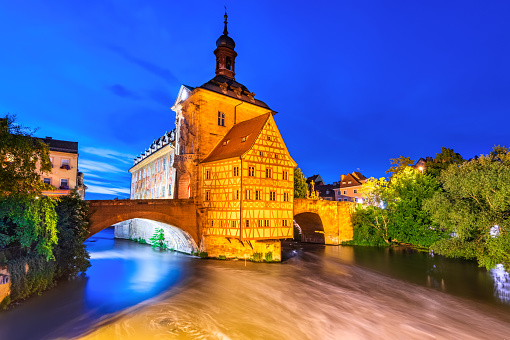 Bamberg, Germany - Medieval town in Franconia, historical region of Bavaria