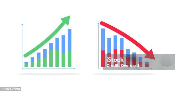 steigender graph: Über lizenzfreie lizenzierbare ... Steigender Und Fallender Graph Stock Vektor Art und mehr Bilder von ...