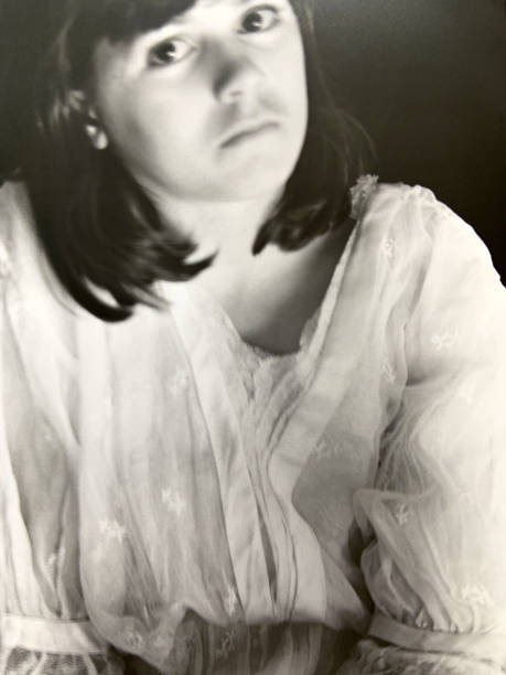 istock Young Girl Black and White Defocused 1995 1334343203