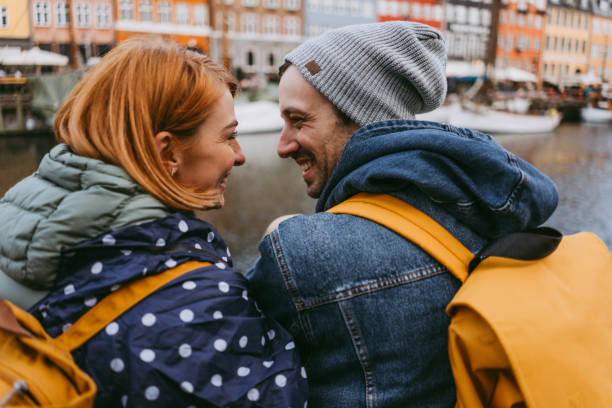 istock Romantic couple enjoying the view 1334346286
