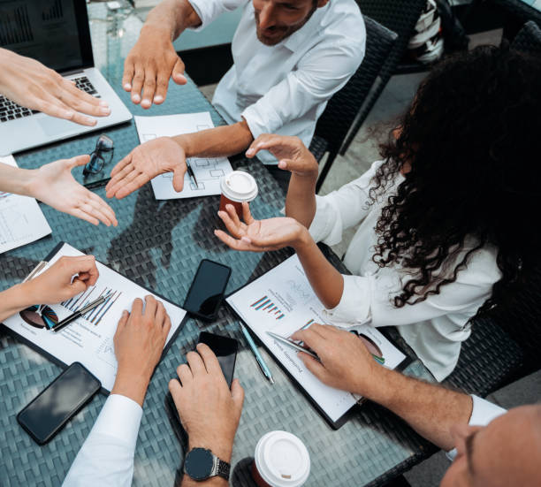 istock business team discussing financial growth . close up 1334348686