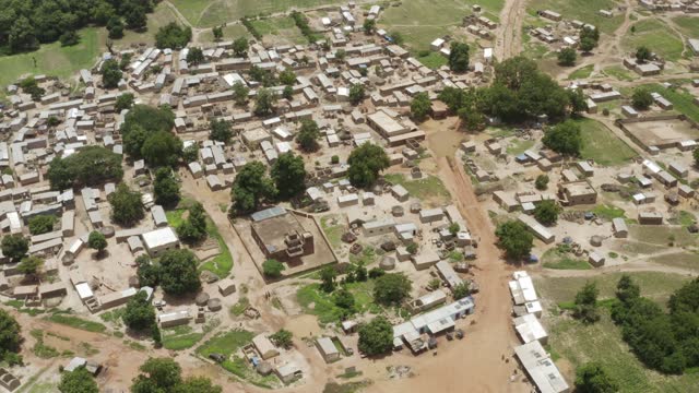 Africa Mali Village Aerial View 16