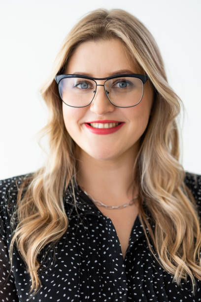 istock successful woman portrait smiling obese model face 1334359596
