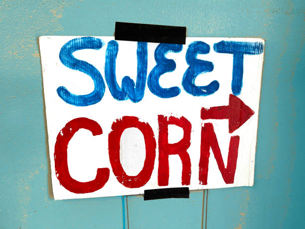 istock Colorful Sign Reading Sweet Corn 1334372262