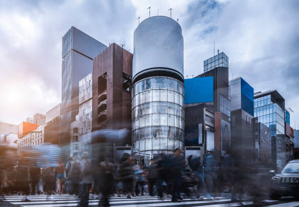 istock Night view of Ginza, Tokyo 1334375016