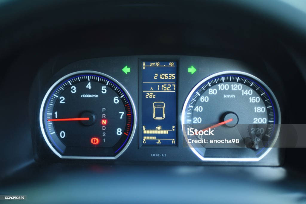 Performance Control Panel Car Car Control Panel Front View Stock Photo - Download Image Now - Car ...