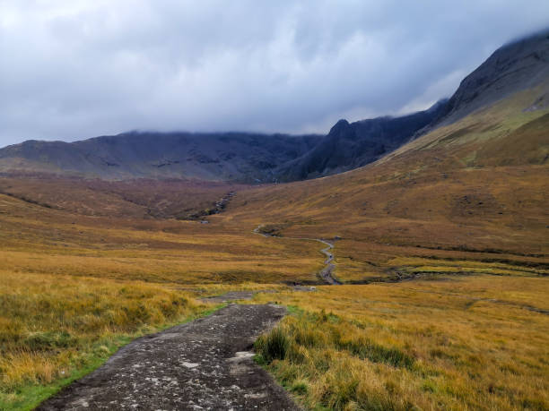 istock Landscape around Fairy Pools, Isle of Skye. 1334405571