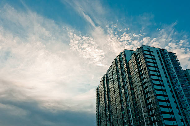 istock Sky and apartment house 133440986