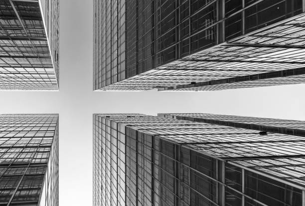 istock Exterior of modern office building. Architecture abstract background 1334420108