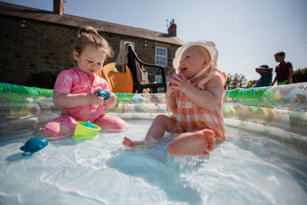 istock Paddling Pool in the Sun 1334422386